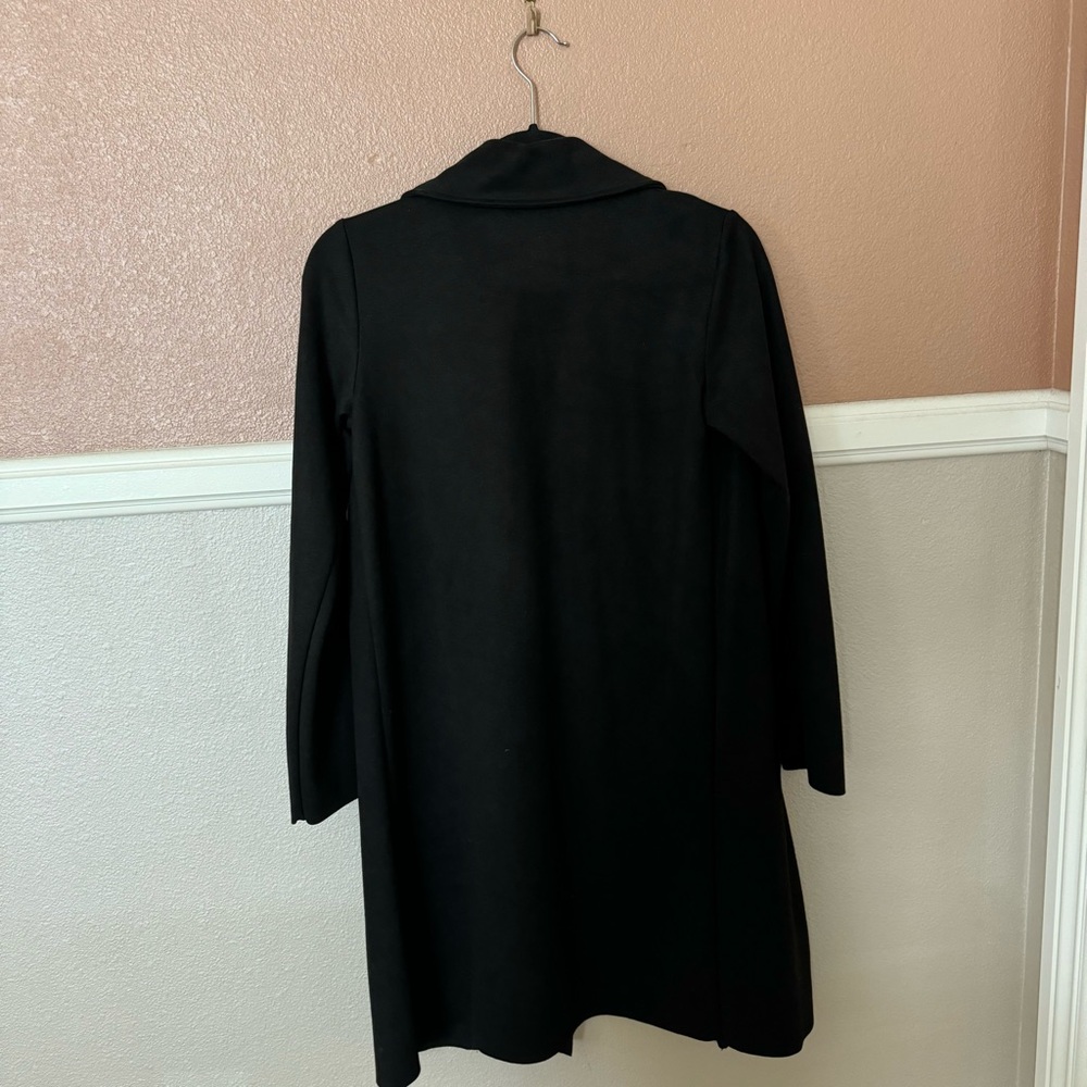 Zara Basic Suede Black Light Fall Winter Spring C… - image 2